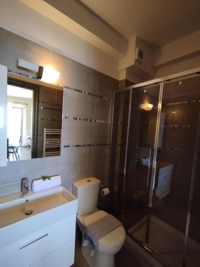 Angelos Apartments Karavomylos Exterior foto